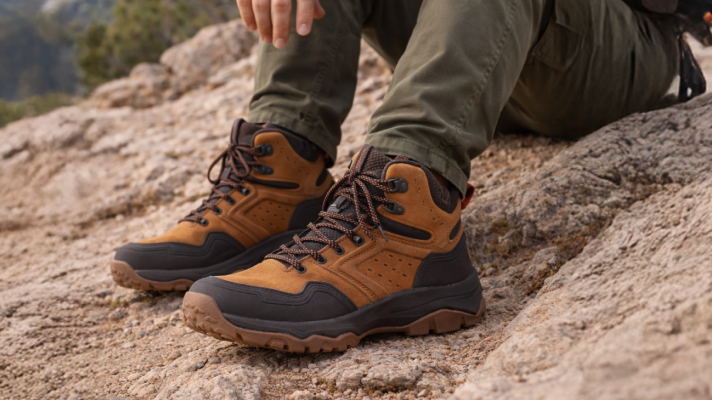 men’s leather hiking boots