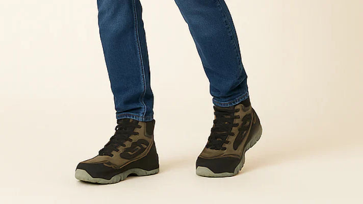 Leather Walking Boots