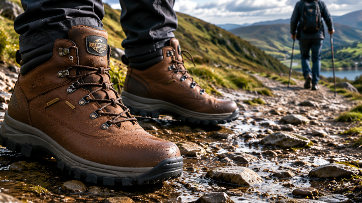 Find the best men's trekking boots for UK adventures. Compare hiking boots for men, waterproof protection, comfort, grip and expert buying advice.