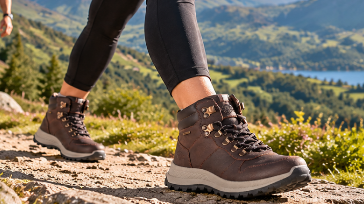 Learn how walking boot grip, tread and lugs affect traction on UK trails, wet grass and muddy paths