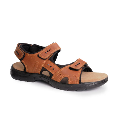 Men's Leather Open Toe Sandals