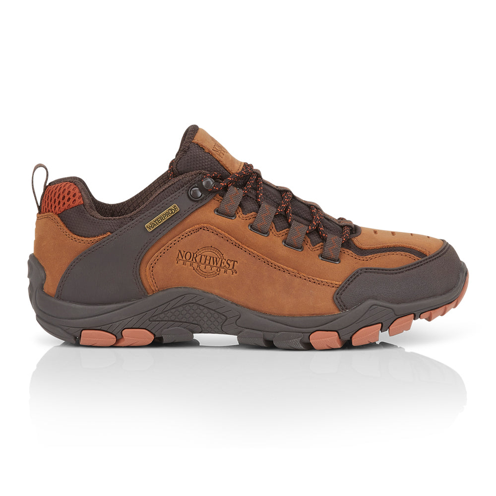 CORBETT Men's Leather Waterproof Walking Shoes - Brown CORBETT Men's Leather Waterproof Walking Shoes - Brown