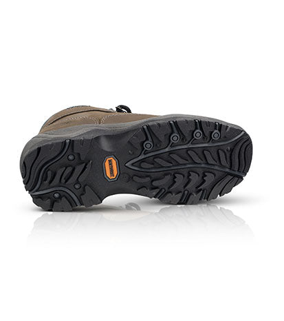 Women's Leather Waterproof Walking Boots - #colour_grey