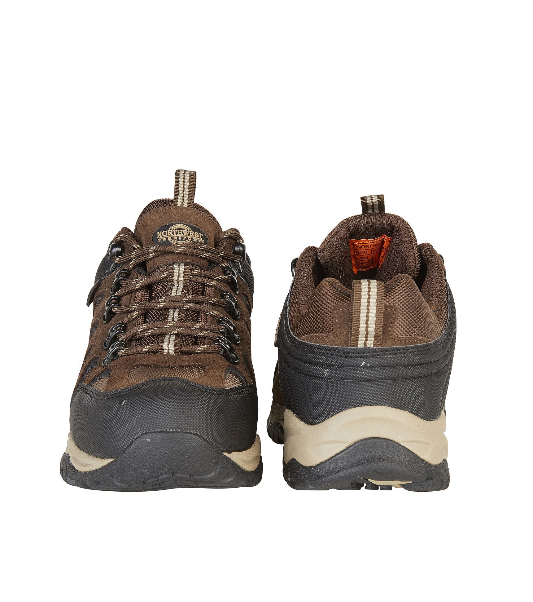 Men's Waterproof Walking Shoes - #colour_brown