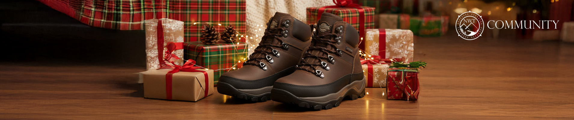 Christmas Eve Walking Shoes 