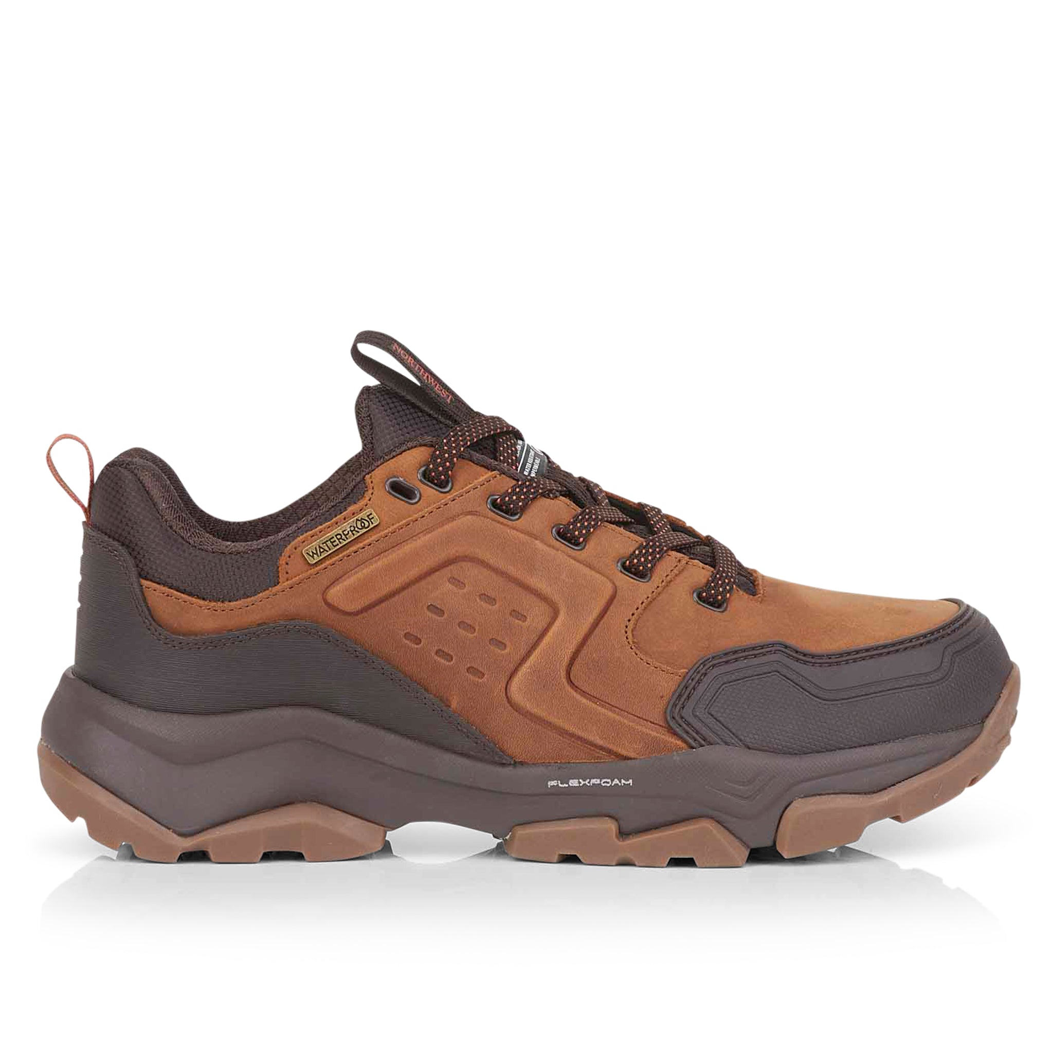 K2 Men's Leather 3M Thinsulate Waterproof Walking Shoes - Lt Brown