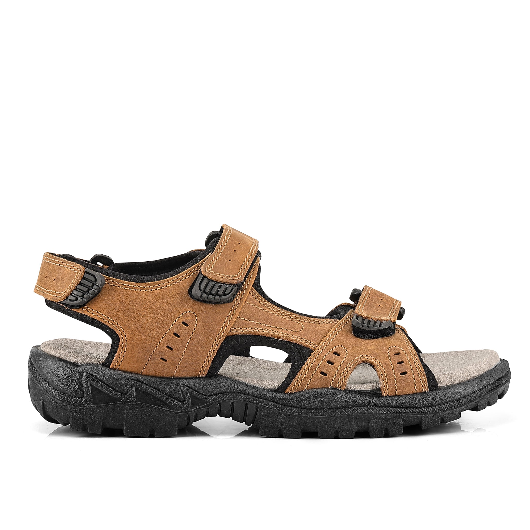 WINDSOR Men's Leather Sandals - Tan
