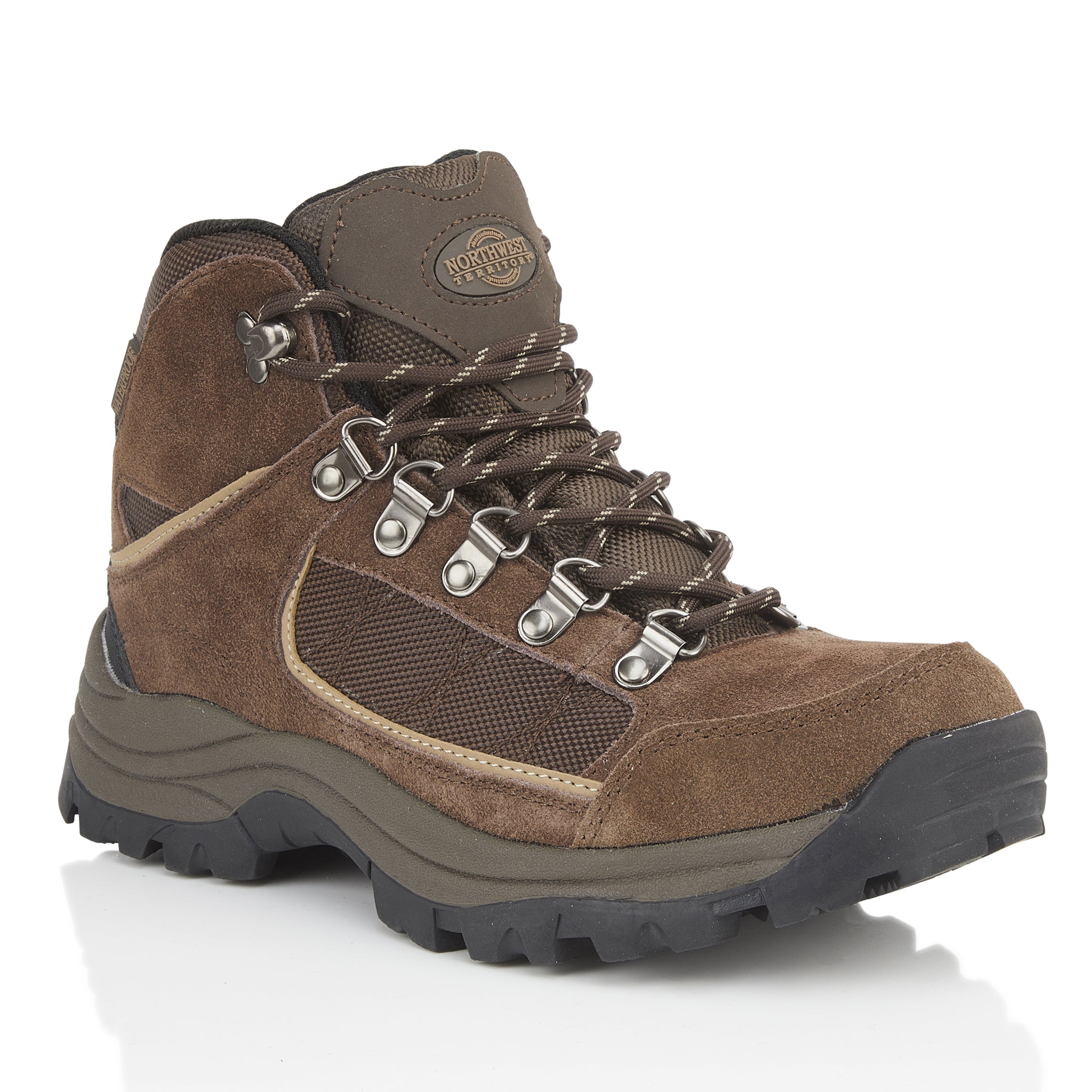 VICTORIA Women's Suede Leather Waterproof Walking Boots - Brown