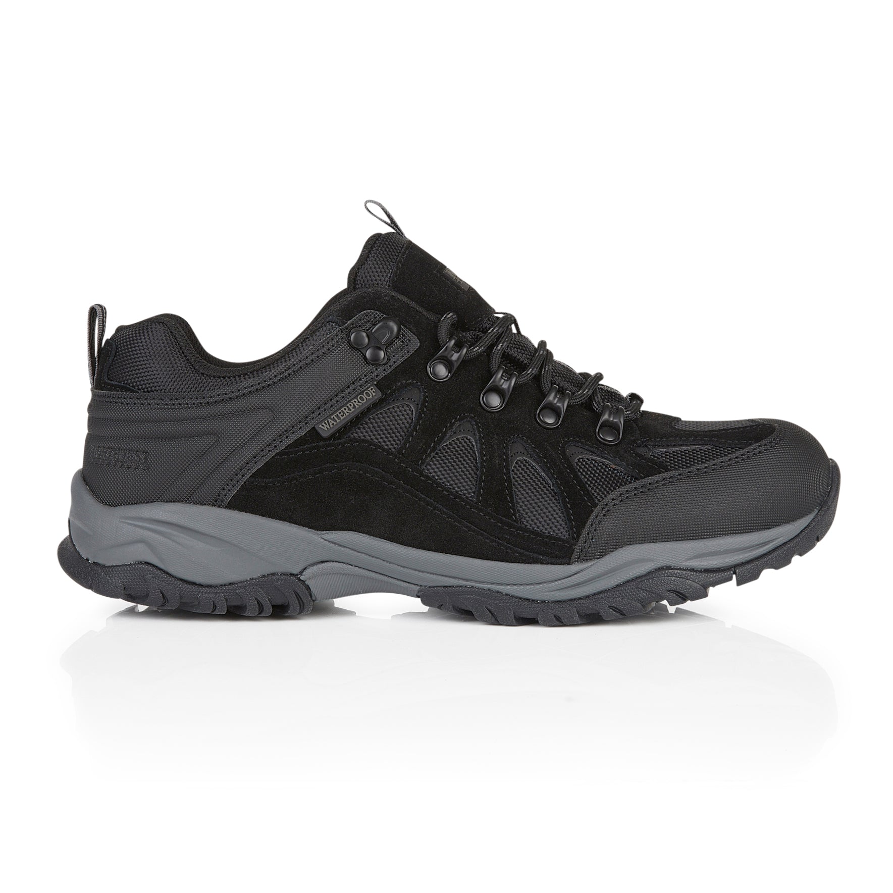 STEEN Men's Waterproof Walking Shoes - Black