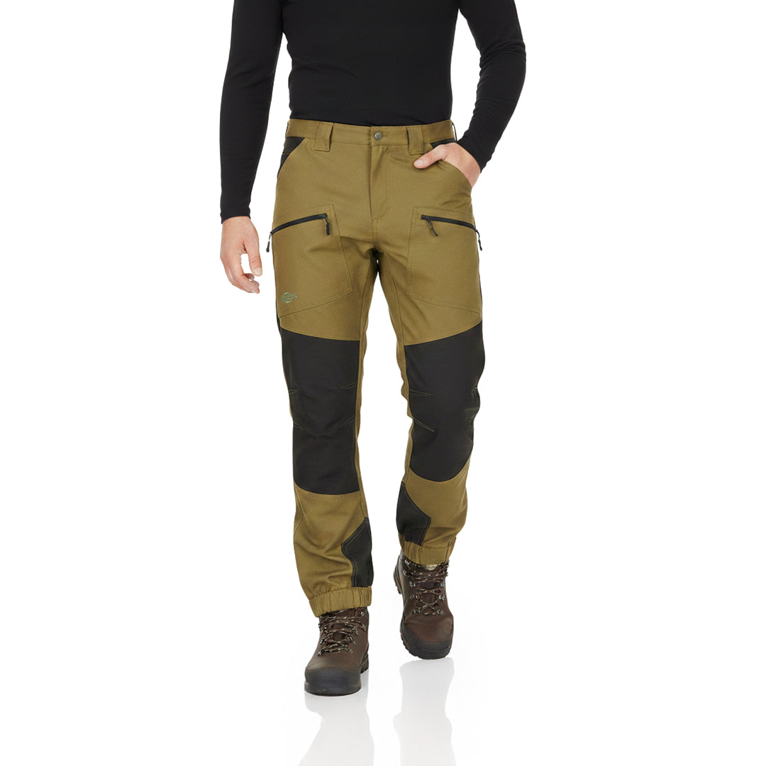 RIDGELINE Men's Trekking Trouser - Green/Black