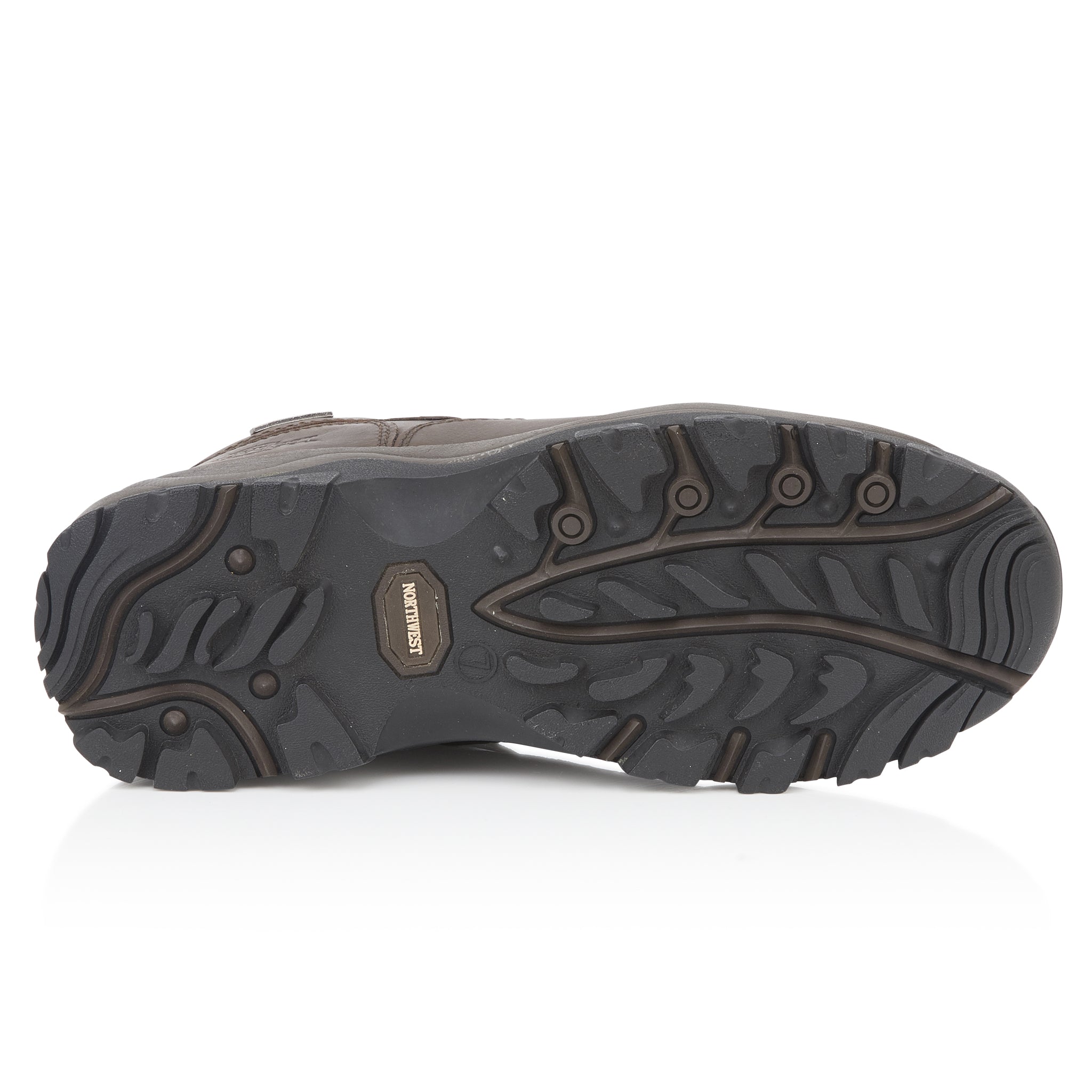 Inuvik Mens Leather Waterproof Walking Boots Waxy Brown | Reliable