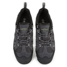 Front view of GLYDER waterproof walking shoes highlighting secure lace system, cushioned collar and supportive fit.