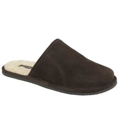 Mens Slippers Brown