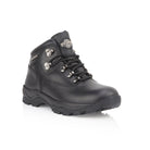 Inuvik Black men's walking boots designed for rugged terrains with a sleek black finish.