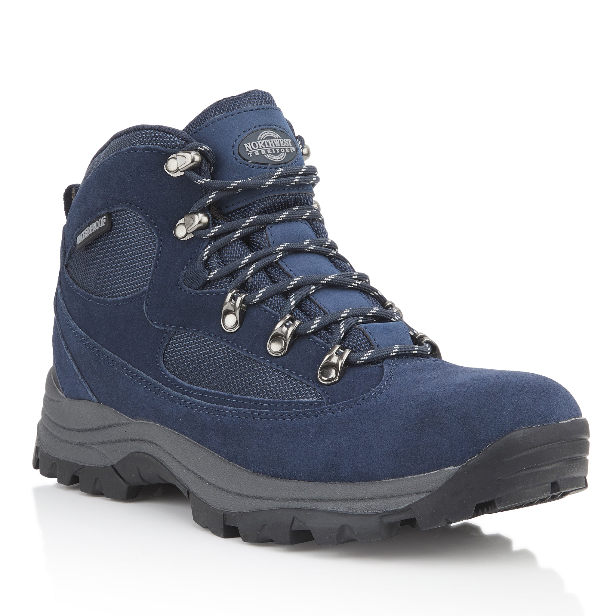 KENDAL Men's Suede Leather Waterproof Walking Boots - Navy