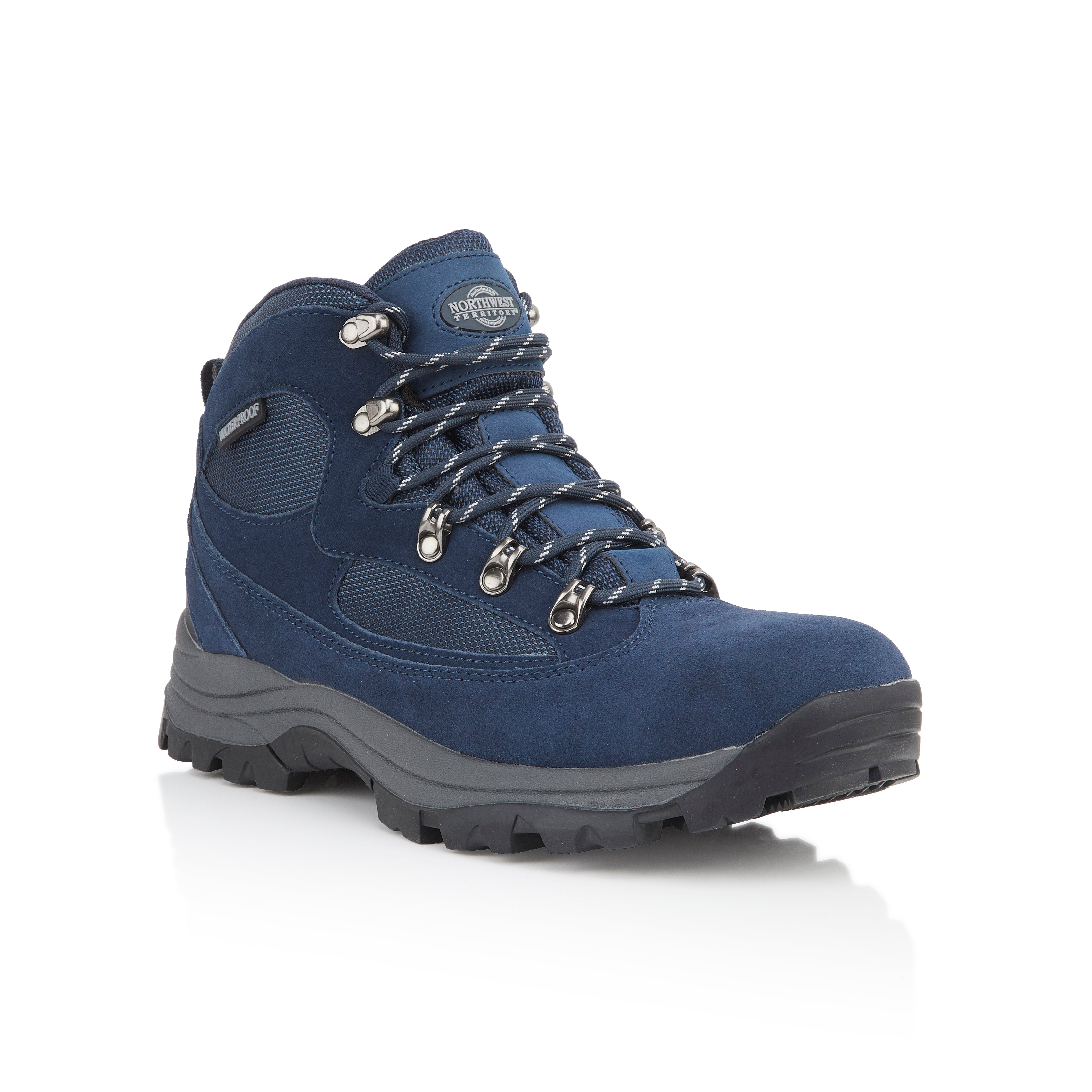 KENDAL Men's Suede Leather Waterproof Walking Boots - Navy