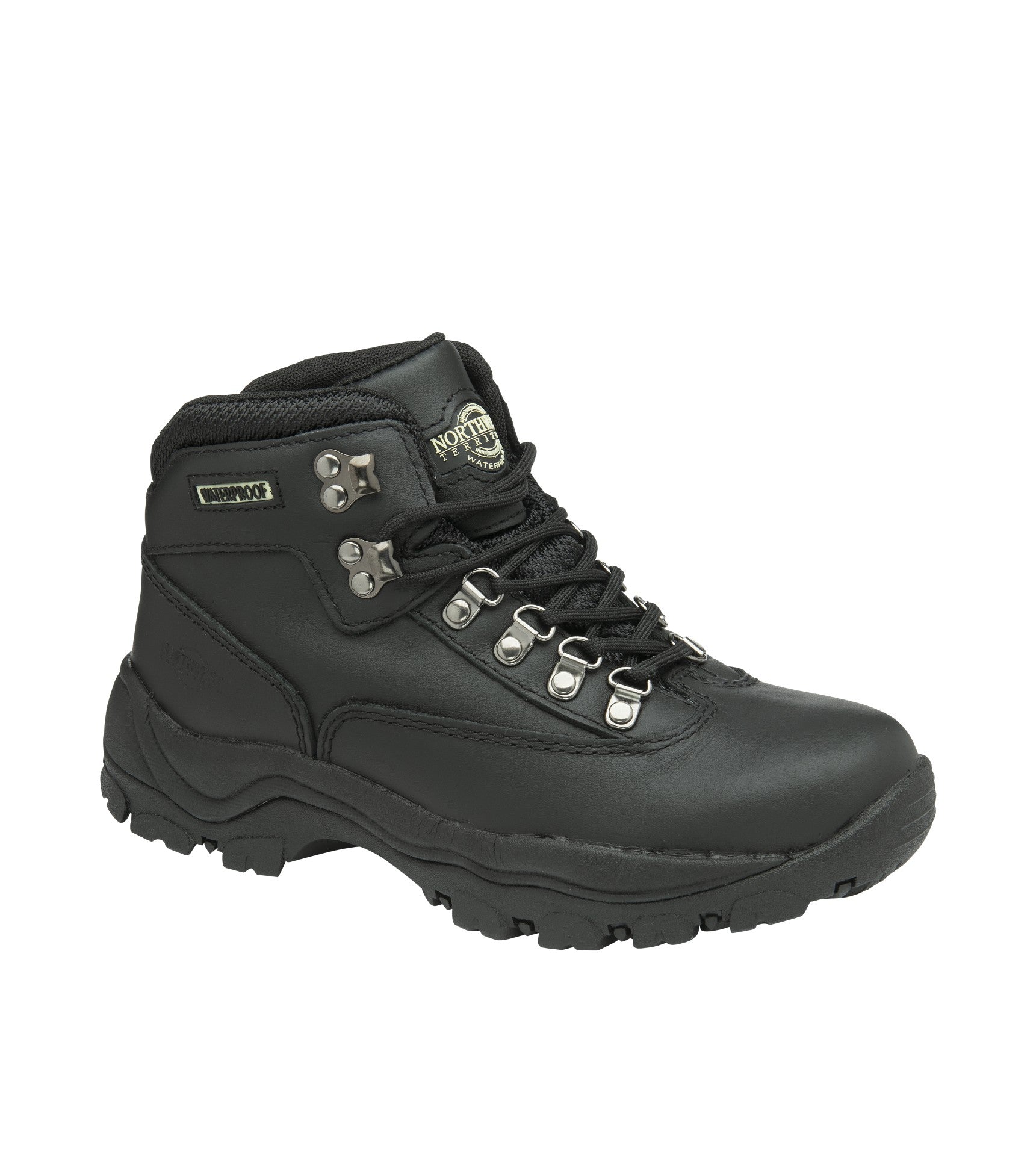Northwest Territory Kendall Men’s Waterproof Hiking Boots – Genuine Leather, Durable & Comfortable