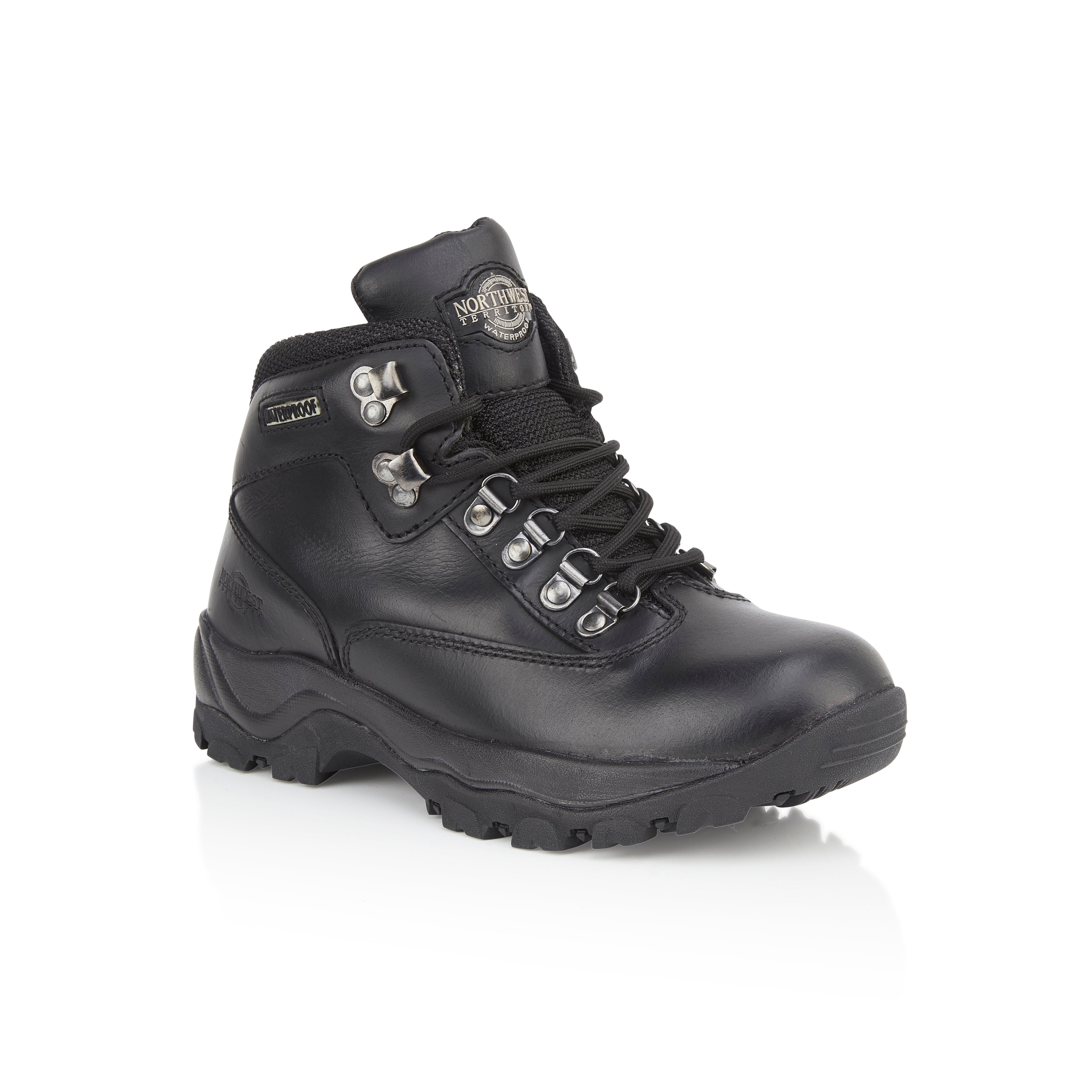 PEAK Women's Leather Waterproof Walking Boots - Black