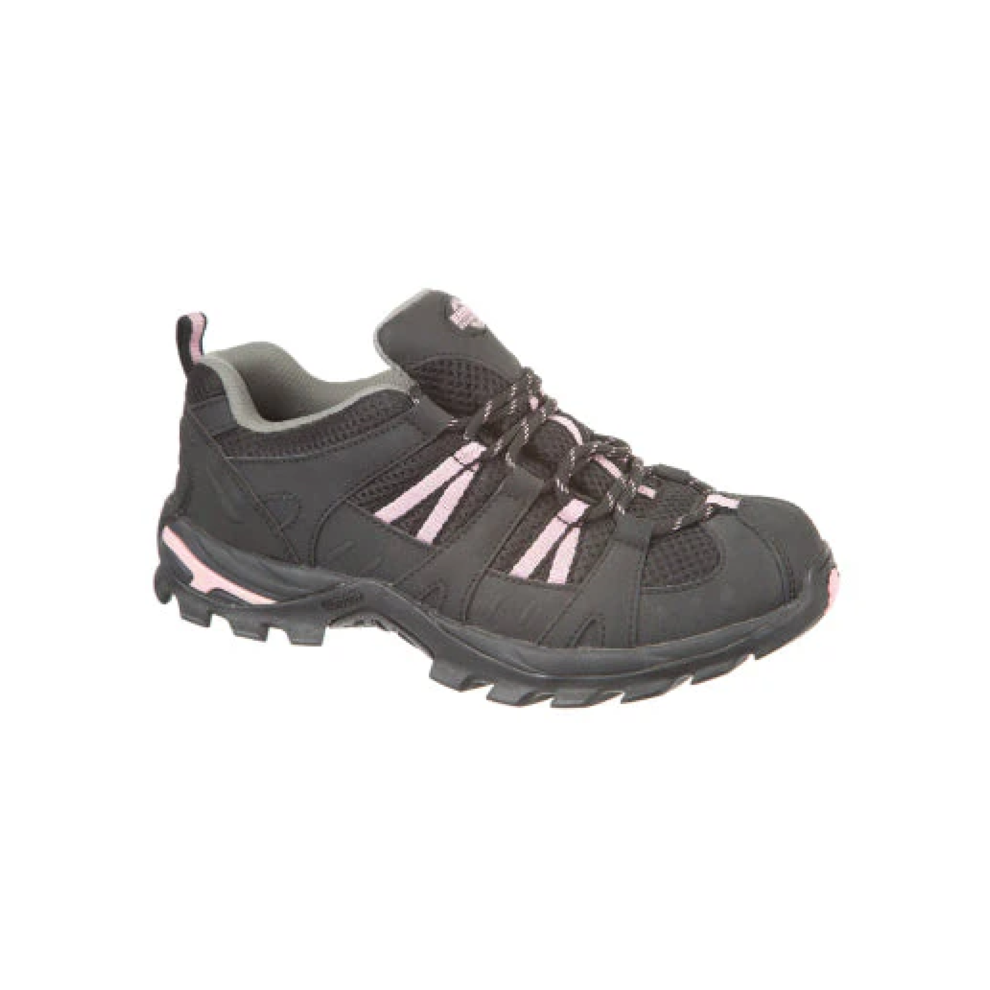 PINE Women's Waterproof Walking Shoes - Black/Pink