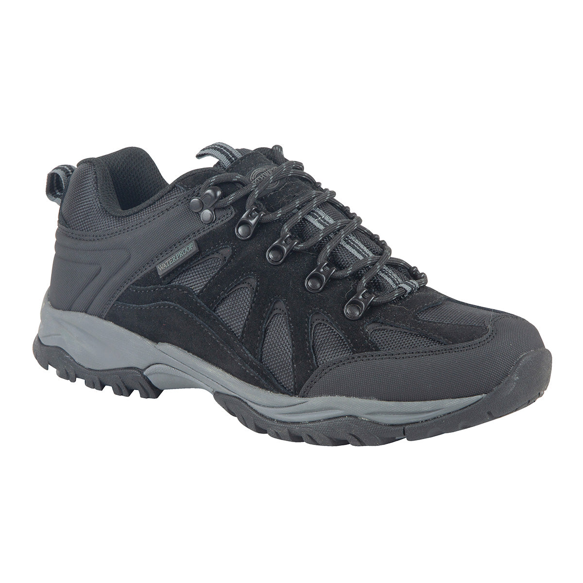 STEEN Men's Waterproof Walking Shoes - Black