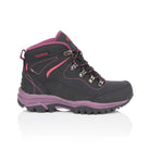 Side view of TEXAS Black Fuchsia walking boots