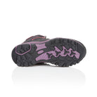 Sole view of TEXAS Black Fuchsia walking boots