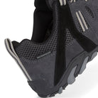 Rear view showing padded heel support and waterproof construction for all-day outdoor comfort.