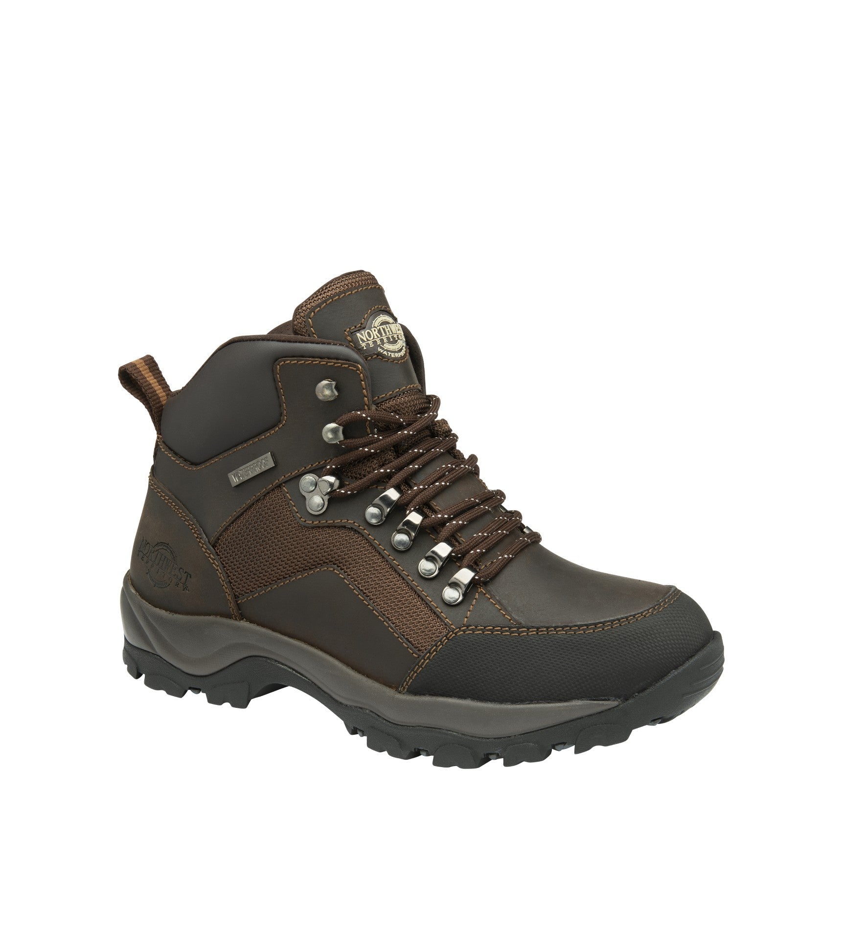 Men's Leather Waterproof Walking Boots - Men's Leather Waterproof Walking Boots