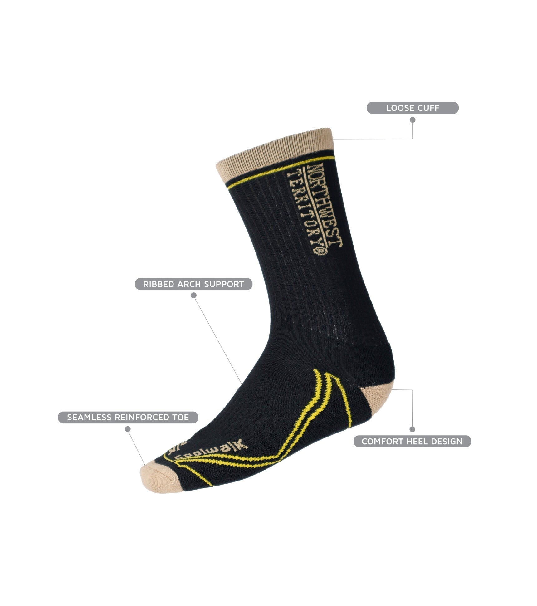 Men's Socks pack of 2 - #colour_black
