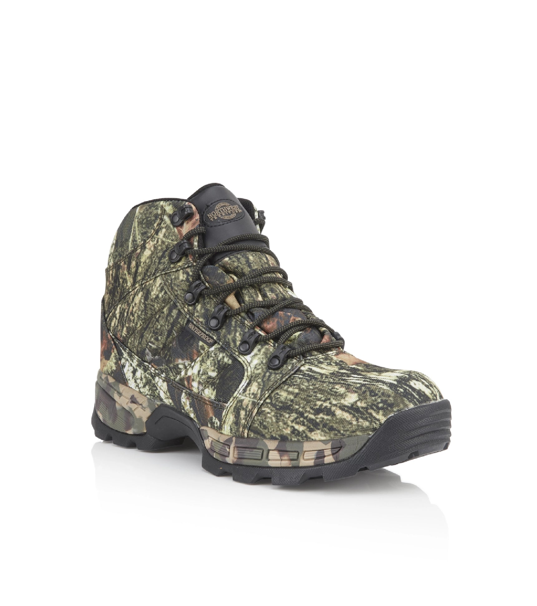 CAMO Men's Waterproof Walking Boots - #colour_camouflage