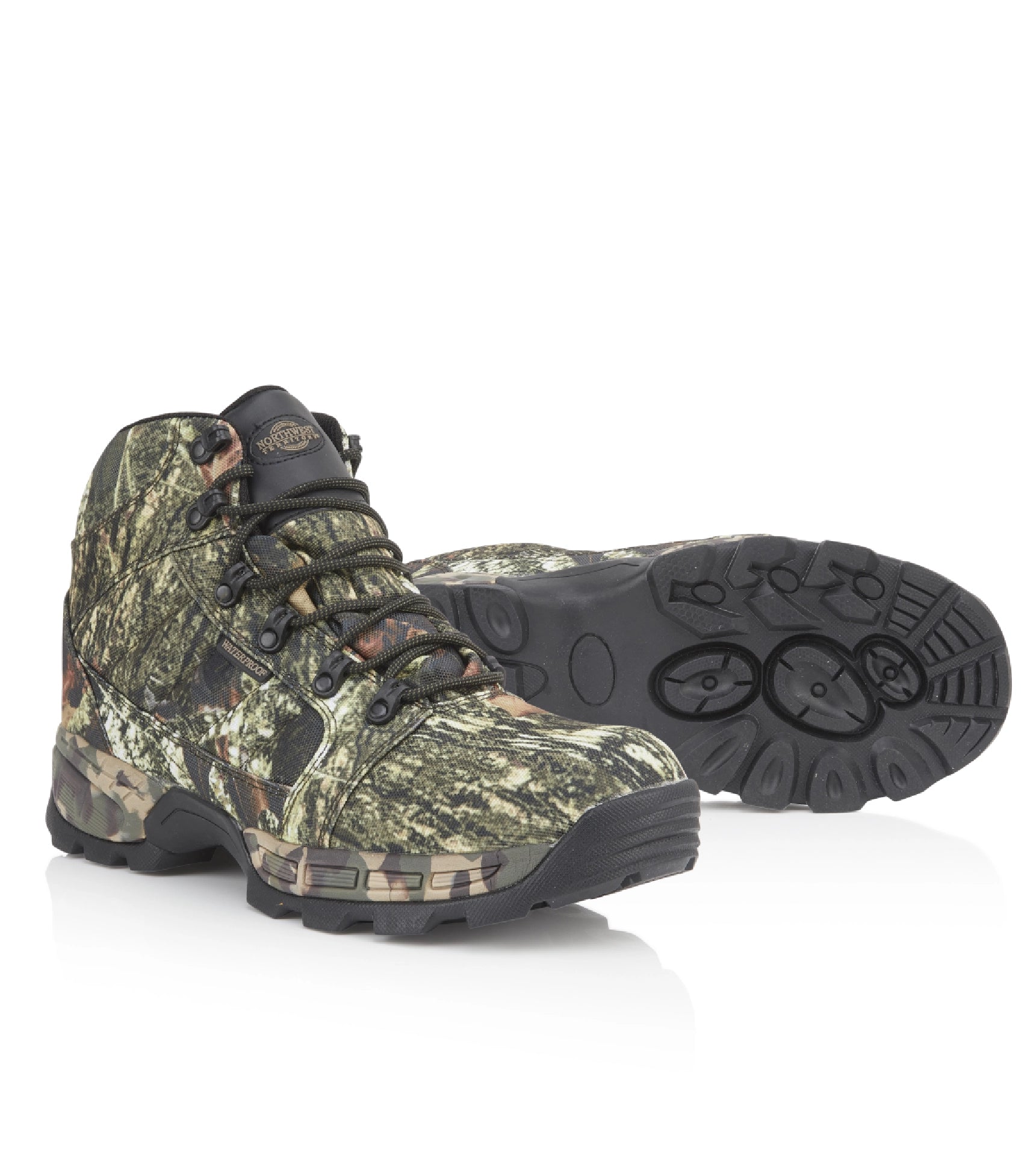 CAMO Men's Waterproof Walking Boots - #colour_camouflage