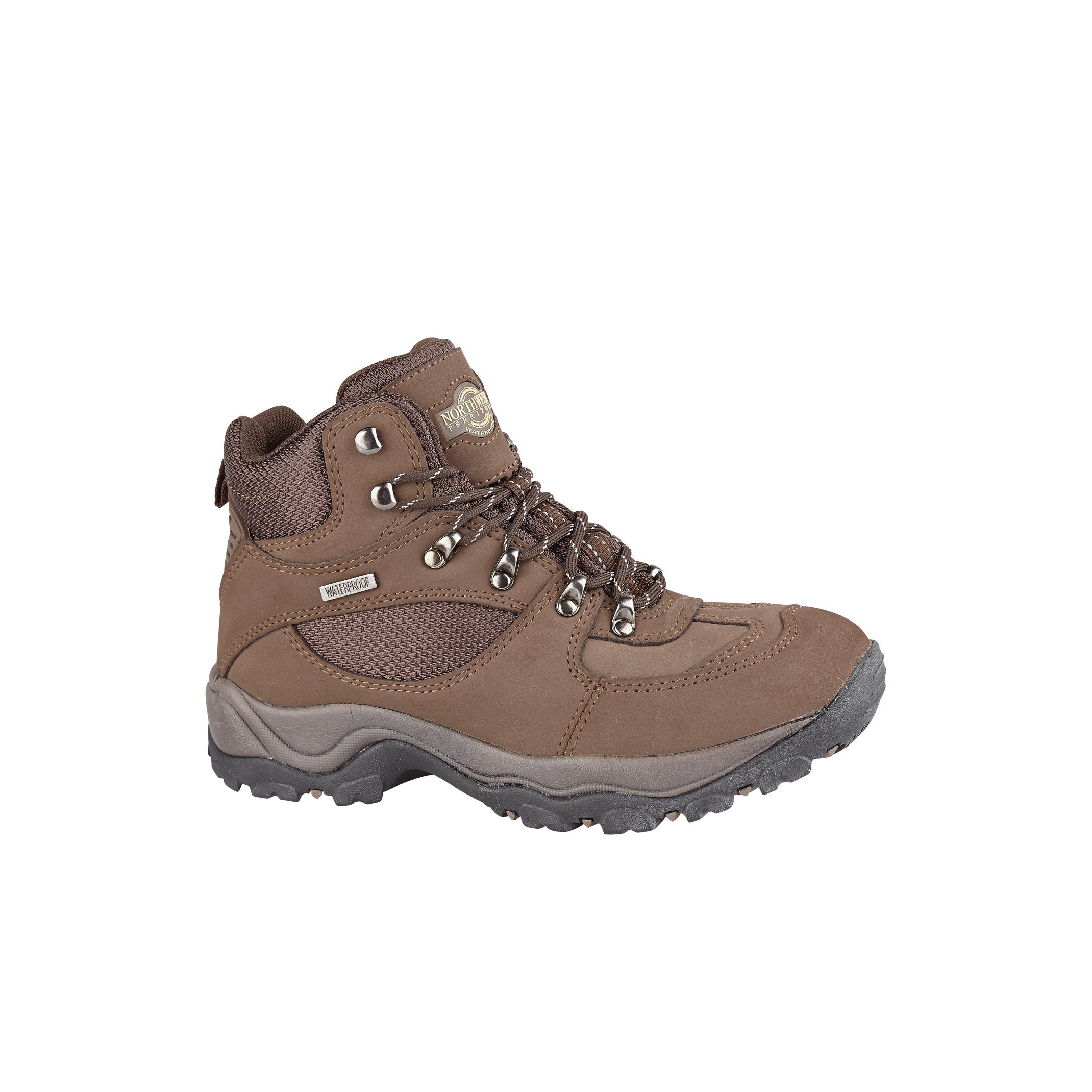 HUNTER-II Men's Suede Leather Waterproof Walking Boots - Brown