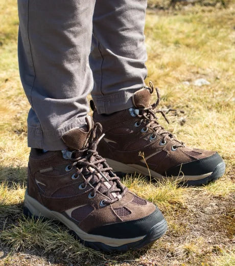 K2 Men's Leather 3M Thinsulate Waterproof Walking Shoes - Lt Brown lifestyle